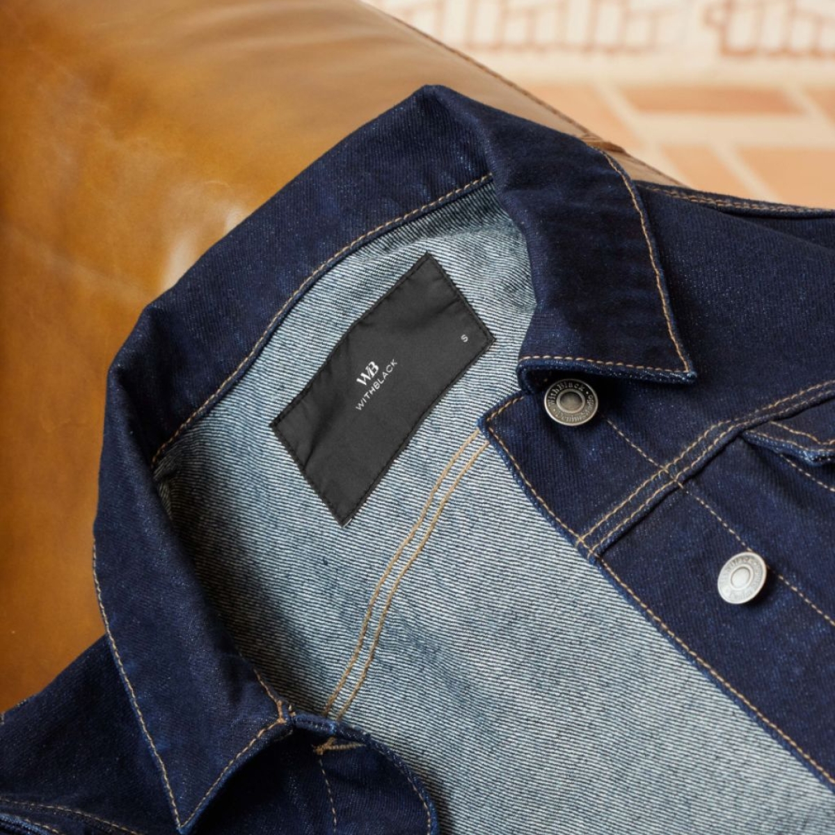 WBLAPPLE SAVE OVERSIZE DNM JKT DARK BLUE DENIM 08