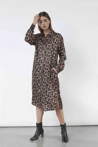 WBLDREW PORTO SILK DRESS