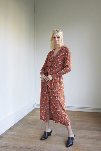 WBLGRAPE SHIRT LS DRESS