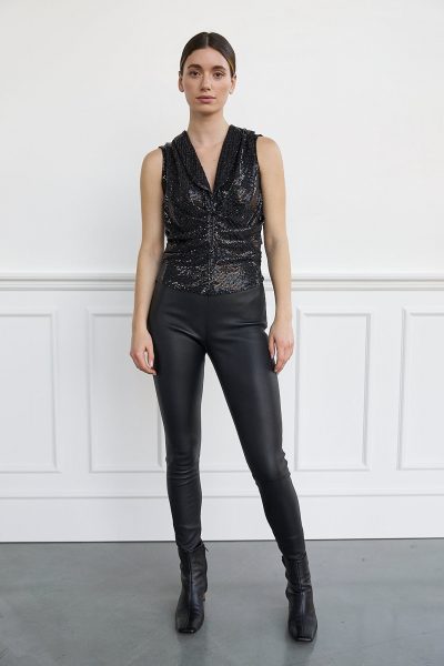 WBLPERRY SEQUIN TOP