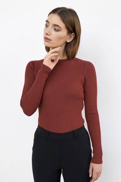 WBLANNE LS RIB PULLOVER