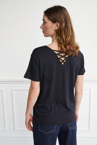 WBLCHIP SS STRAP BACK TOP