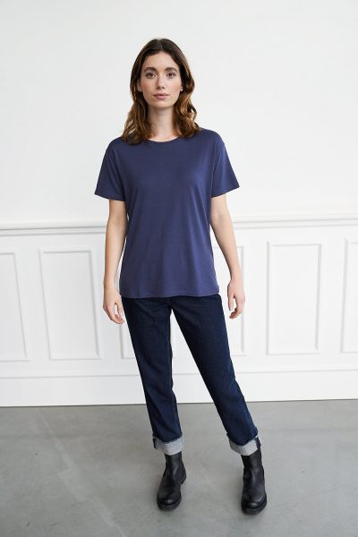 WBLCHIP SS STRAP BACK TOP