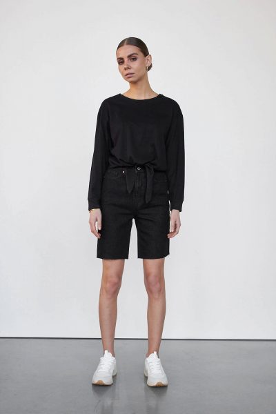 WBLMOON LS KNOT TOP