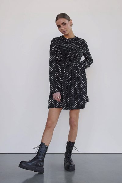 WBLSHERION SMOCK DRESS