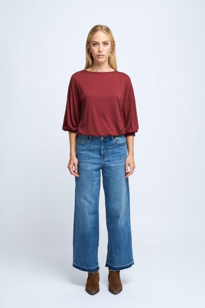 WBLSOPHIE 3/4 SLEEVE TOP