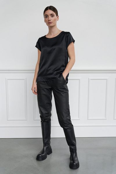 WBLDARLEEN PORTO SS SILK TOP