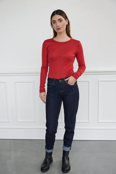 WBLLILY LS TEE