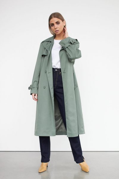 WBLNOISE TRENCH COAT