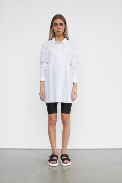 WBLMELIS PLACKET LONG SHIRT