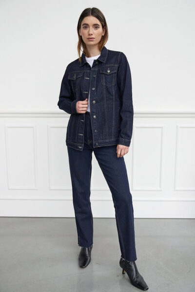 WBLAPPLE SAVE OVERSIZE DNM JKT