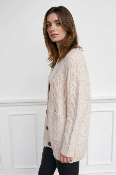 WBLCHARLIE LS LOOSE CARDIGAN