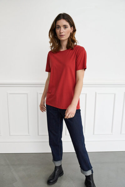 WBLCHIP SS STRAP BACK TOP