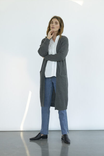 WBLMELODY LONG WOOL CARDIGAN