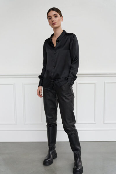 WBLLUCY PORTO LS SILK SHIRT