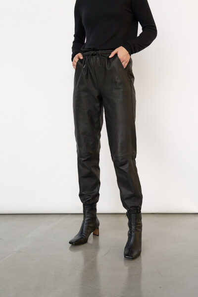 WBLROBYN LEATHER STRING PANTS