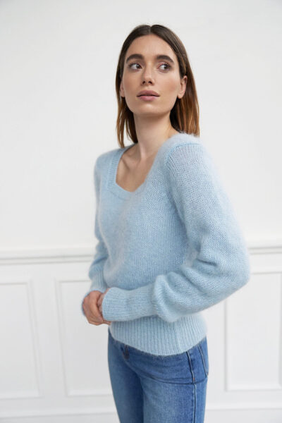 WBLSQUARE MOHAIR KNIT