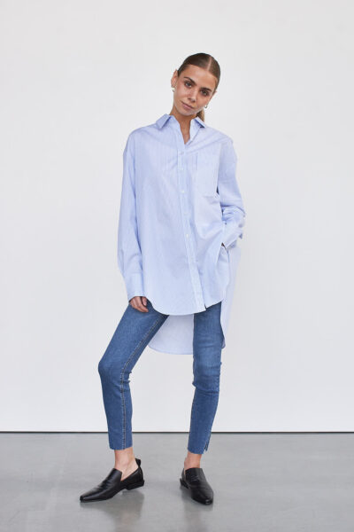 WBLHANNAH STRIPE LS SHIRT