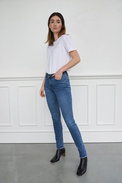 WBLNELLY ACE SKINNY MW JEANS
