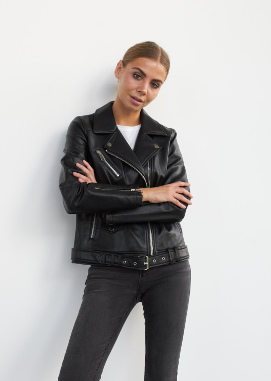 WBLMELISSA FAUX LEATHER BIKER