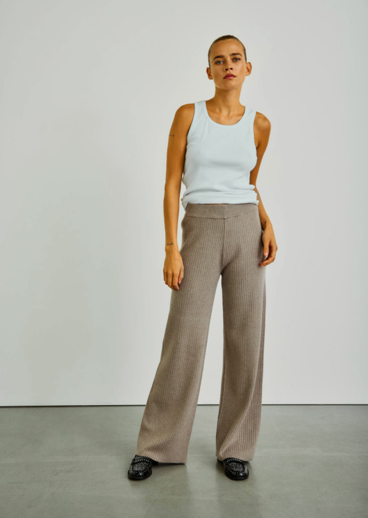 WBLCOCO WIDE KNIT PANTS