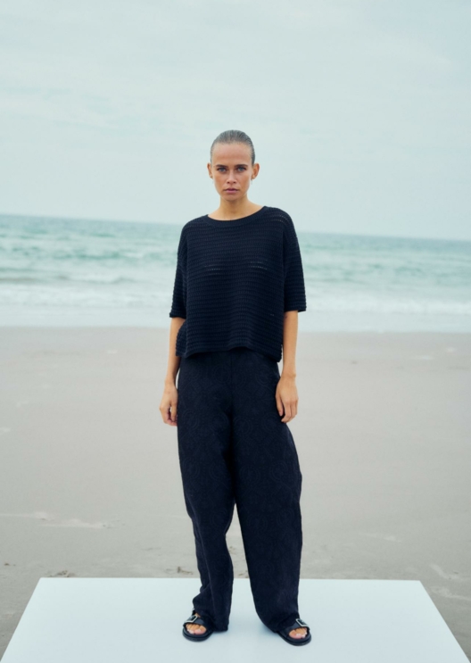 WBLHILMA EMBROIDERED WIDE PANT