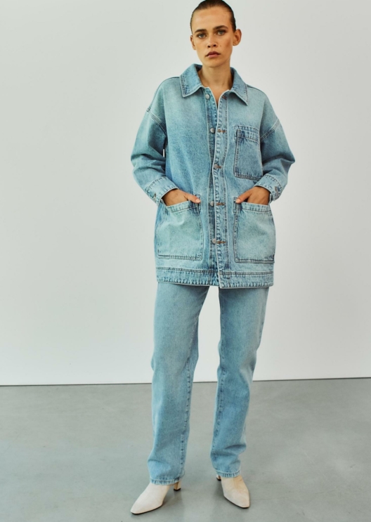 WBLCINDY LONG DENIM JACKET