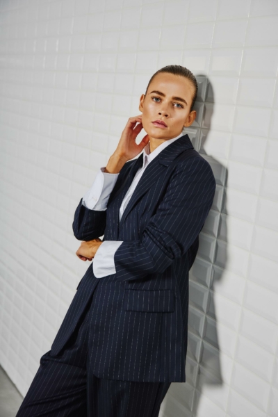 WBLVALENTINA STRIPED BLAZER