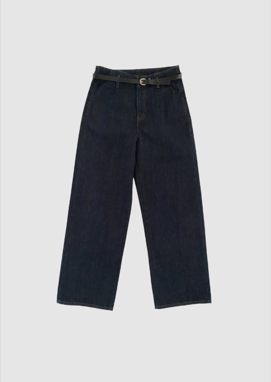 WBLMILA HW WIDE DENIM PANT