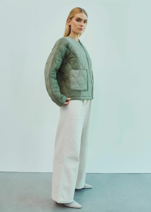 WBLZANDERS QUILTED BOMBER