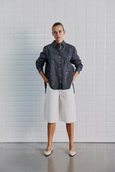 WBLGALA LONG DENIM BERMUDA