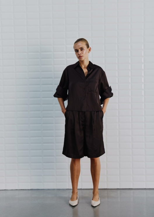 WBLPADDIE SATEEN BERMUDA