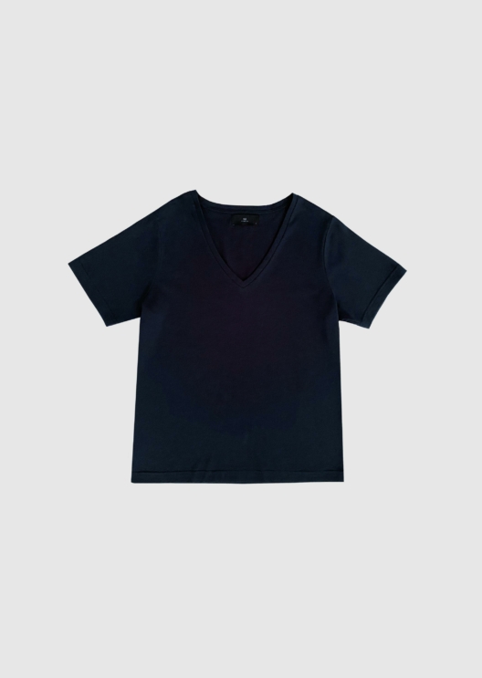 WBLGABRIELLA SS V-NECK TEE