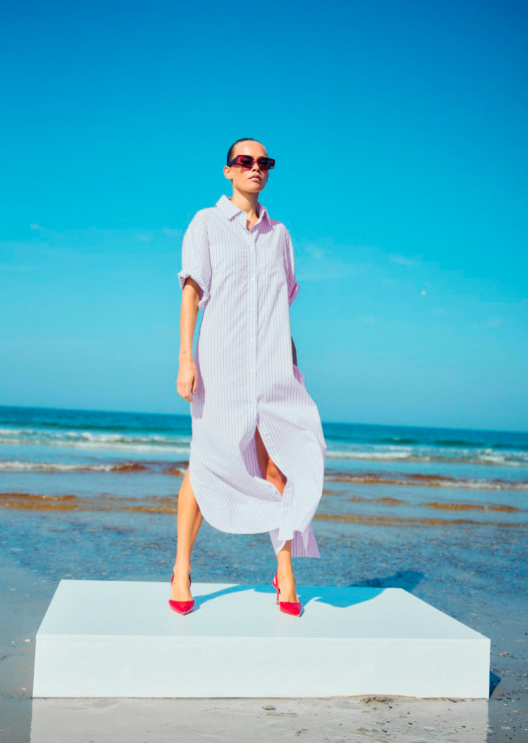 WBLLESLEY SS MIDI DRESS