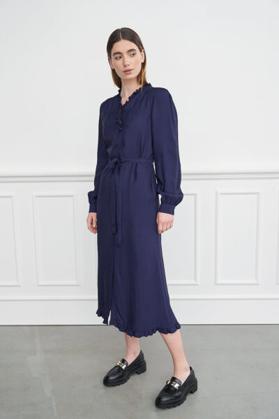 WBLANGELINA MAXI RUFFLE DRESS