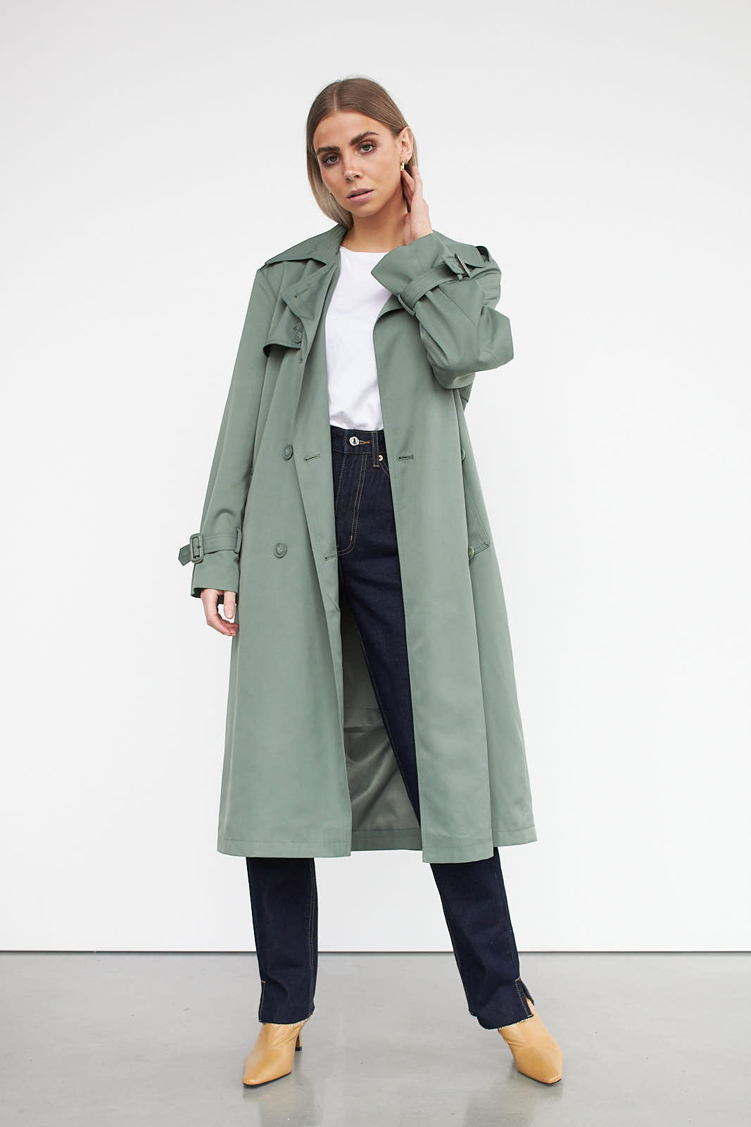 trench and coats