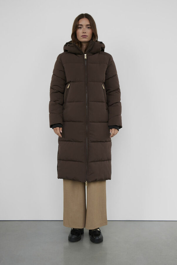 long puffa parka