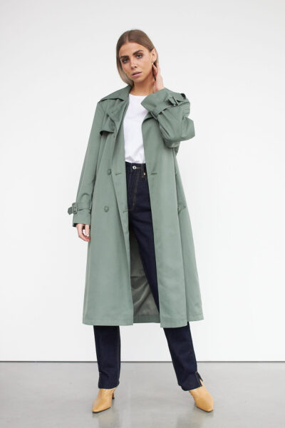 WBLNOISE TRENCH COAT