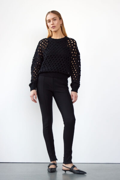 WBLCLAIRE OPENWORK SWEATER