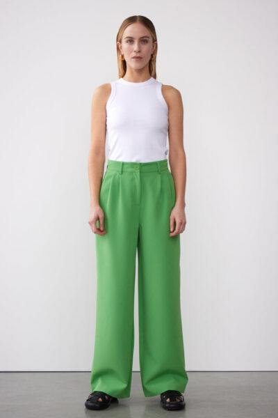 WBLRUBY WIDE PLEATED PANTS
