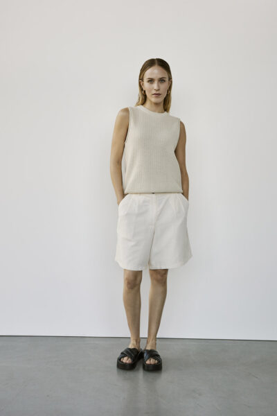 WBLALLISON PLEATED SHORTS