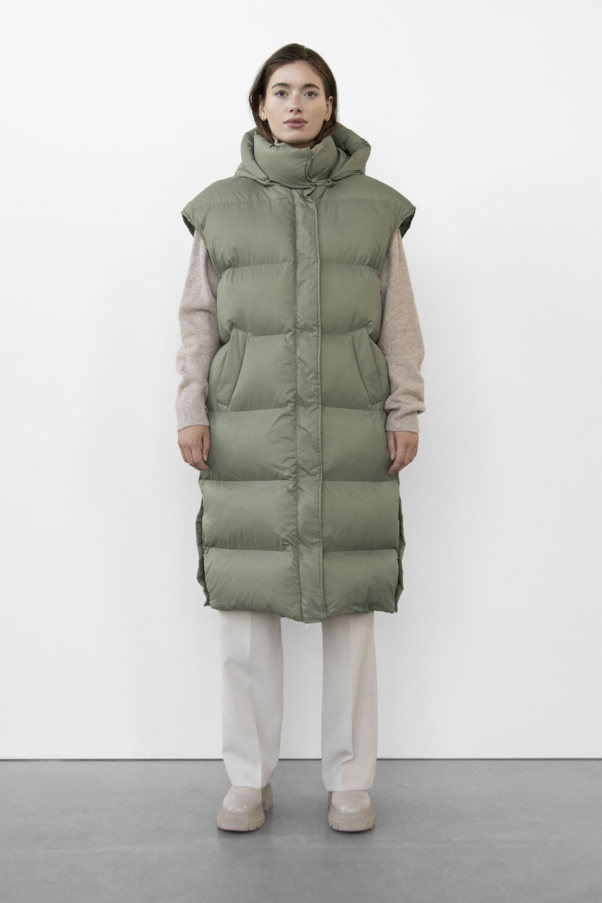 Maxi puffer vest cheap
