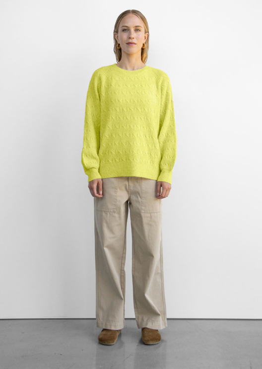 SIMONA Cashmere knitted panties ecru