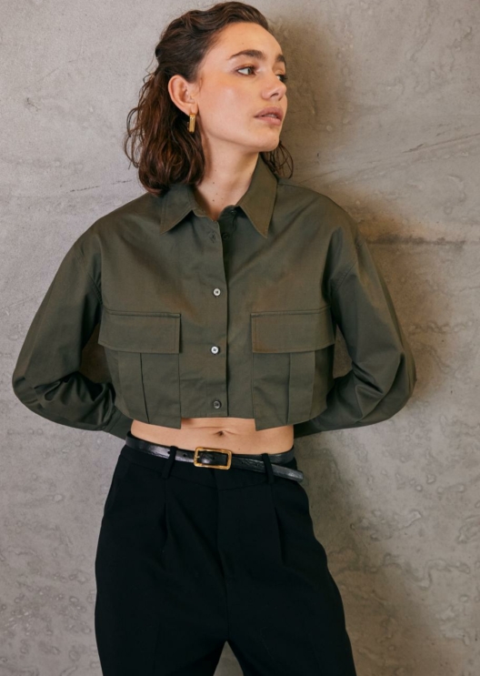 WBLBABETTE CROPPED SHIRT