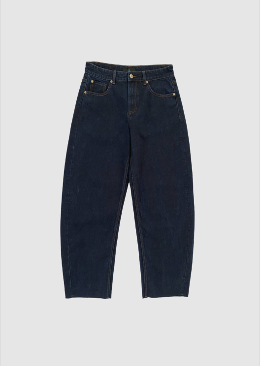 WBLPEYTON MW BARREL LEG JEANS