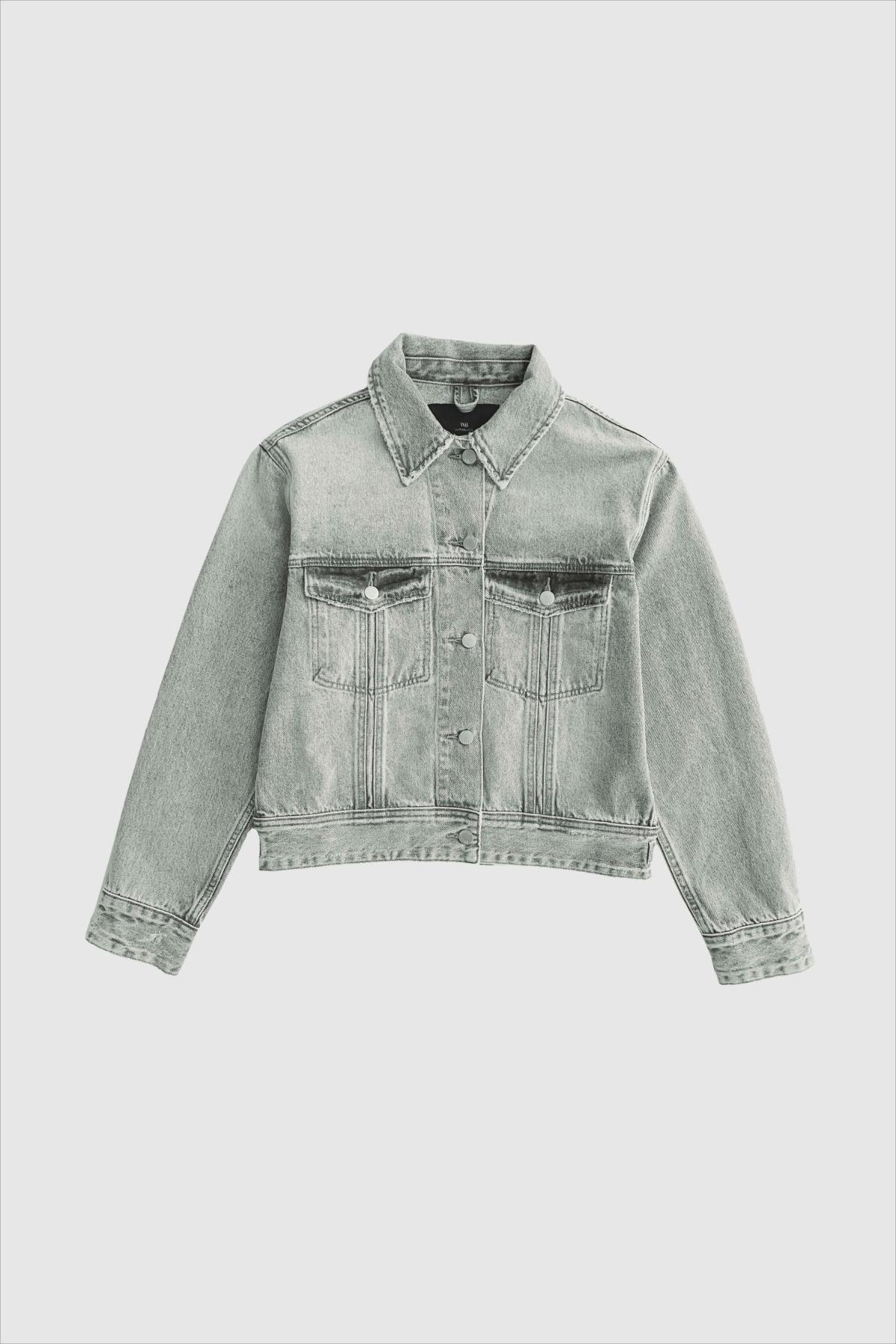 WBLABIGALE GREY DENIM JACKET » Stylestore.com