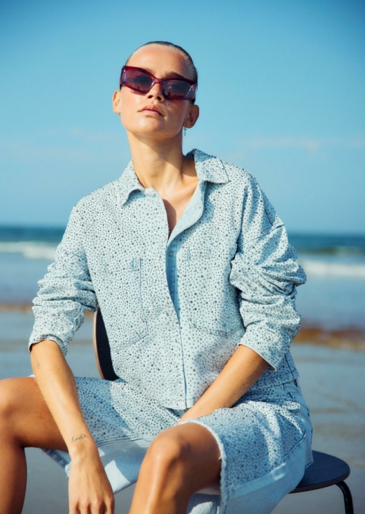 WBLDELUXE LONG DENIM BERMUDA