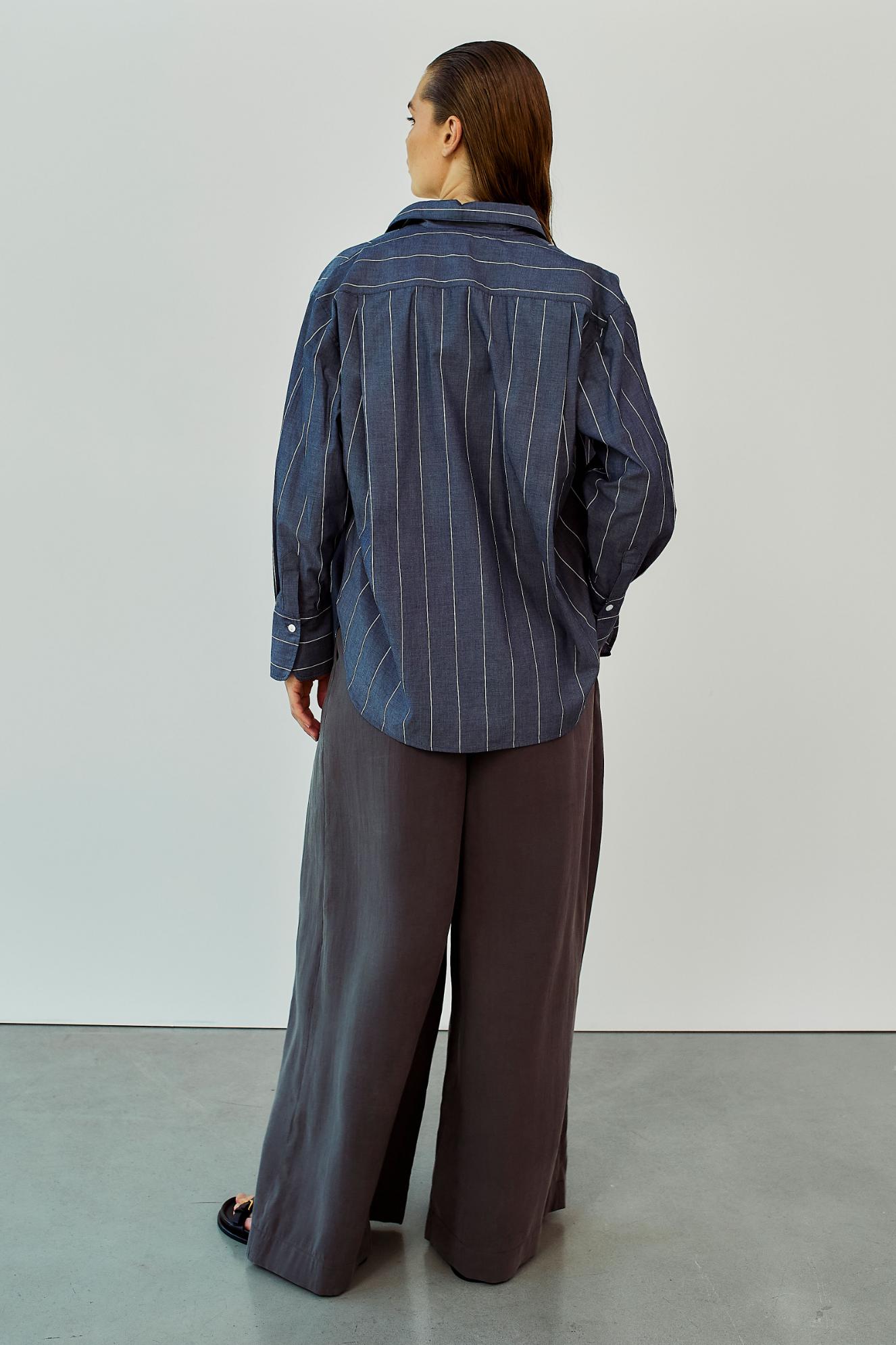 Wblnoa_Ls_Shirt_Mid_Day_Blue_Wblmaya_Tailored_High_Waist_Wide_Pant3