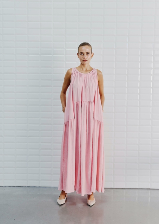 WBLCLARISSA MIDI STRAP DRESS