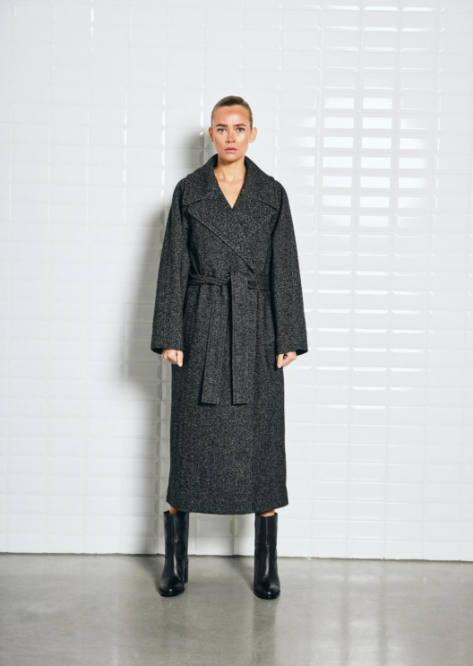 WBLBROOKLYN HERRINGBONE COAT